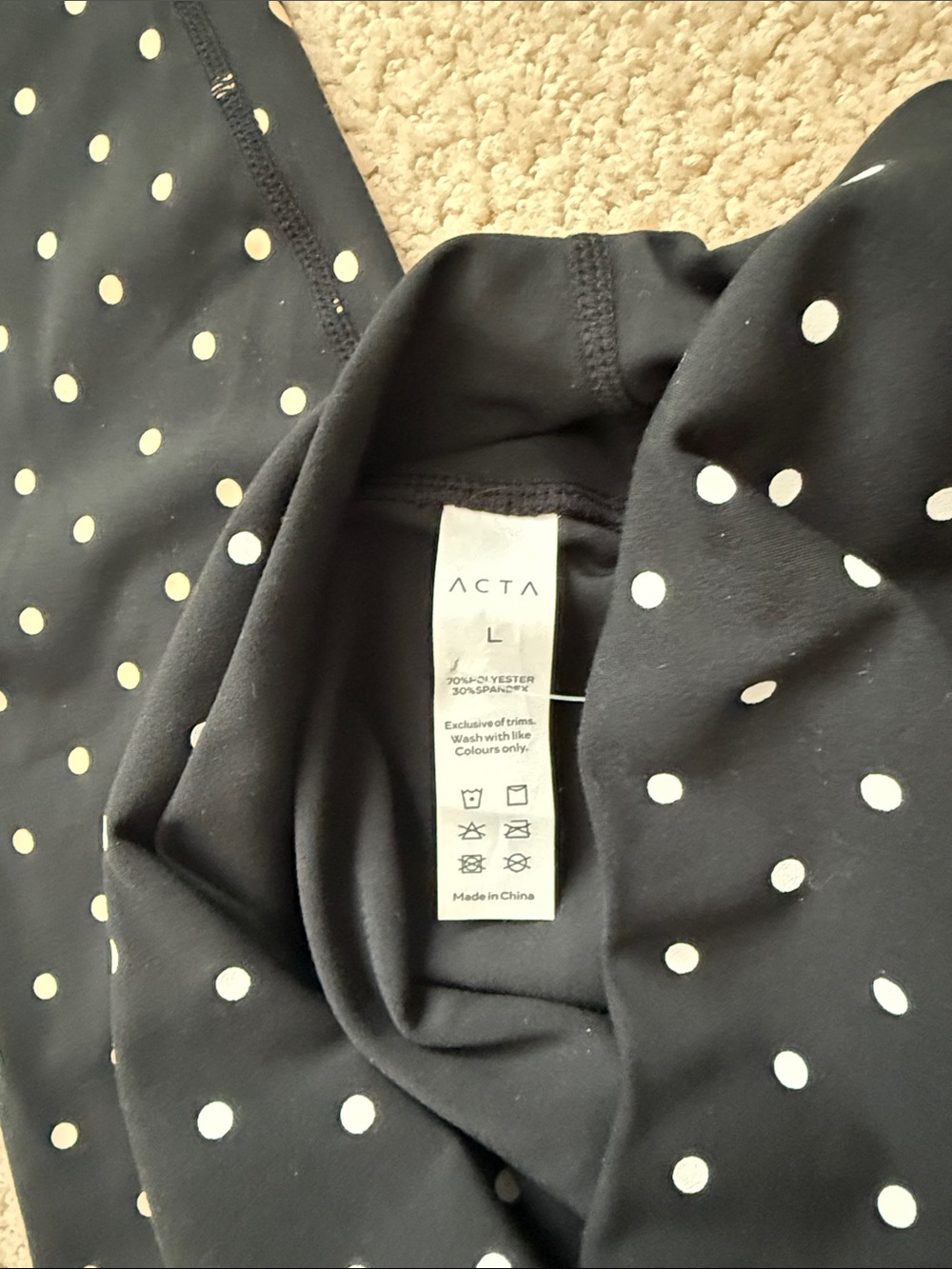 ACTA X Halle polka dot leggings - Picture 3 of 4